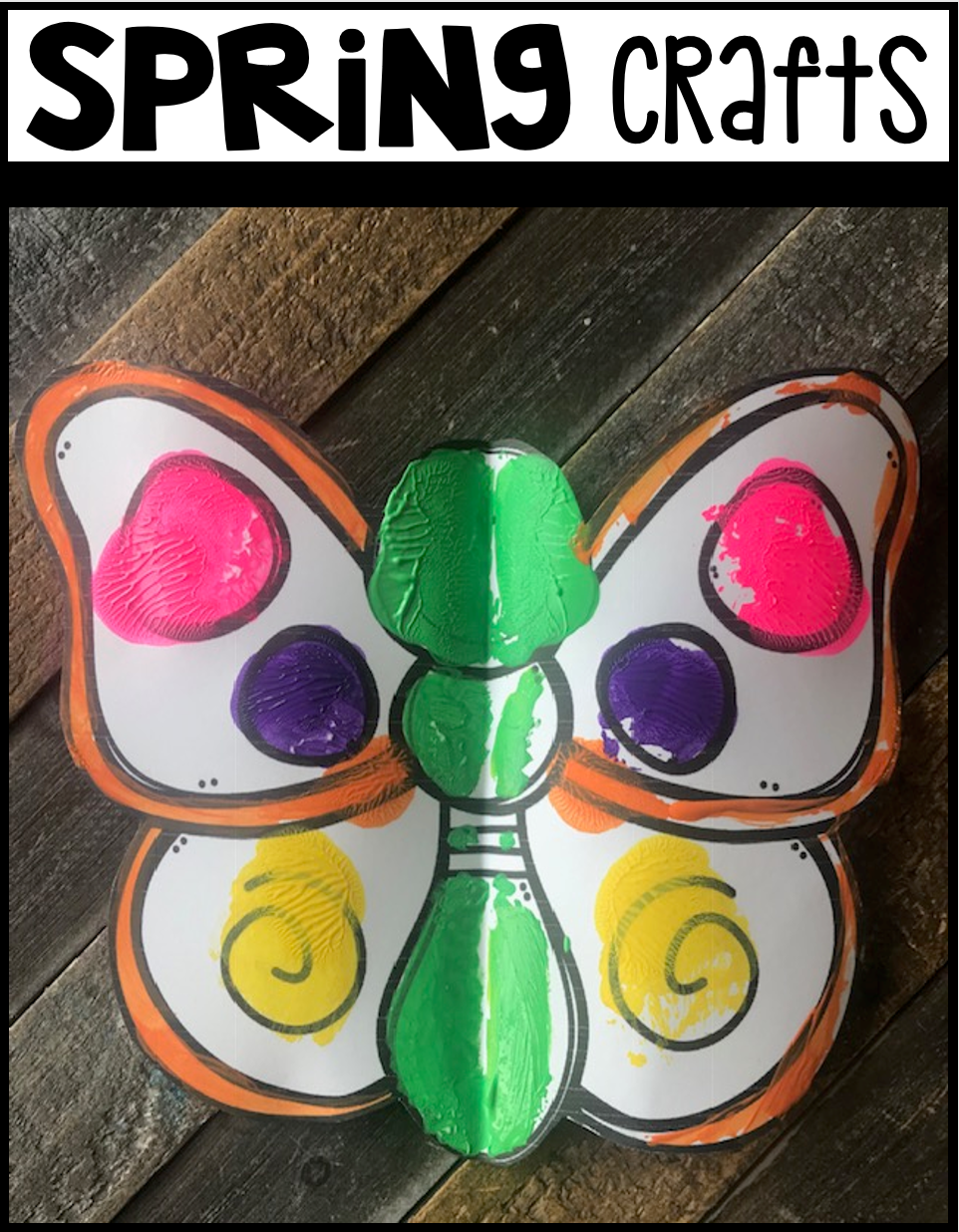 Are you looking for a fun age appropriate crafts for kids?  Then you will love Spring Crafts for Preschool.  This unit is perfect for your spring unit at any time throughout the year.  Increase student vocabulary and readiness skills with hands on crafts.