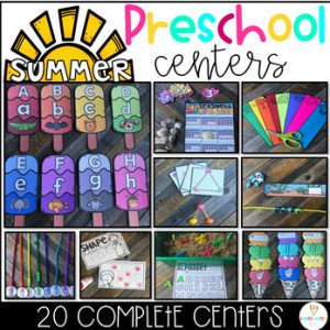 Summer Math and Literacy Centers
