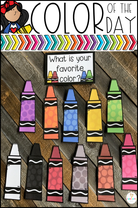 Are you looking for fun color activities to help your little ones master color identification? Check out Color of the Day Calendar Companion.