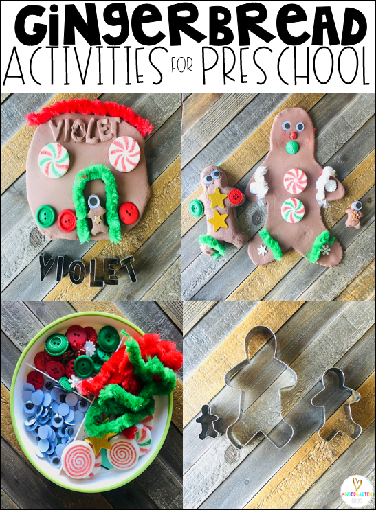 Gingerbread Activities for Preschool
