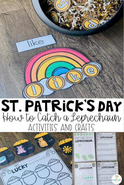 Do you love the book How to Catch a Leprechaun? Are you looking for fun St. Patrick’s Day activities for kids? Then you will love How to Catch a Leprechaun Activities and Centers. 