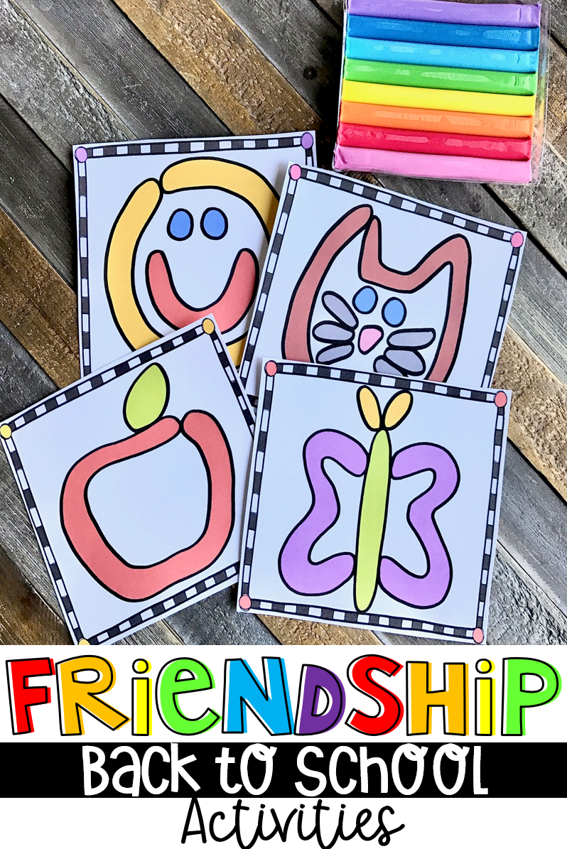 Are you looking for back to school, and the first week of school activities and centers that are hands-on and fun for students that will make the transition to school easy for you, as well as your students? Then, you will love our Back to School Friendship Unit!