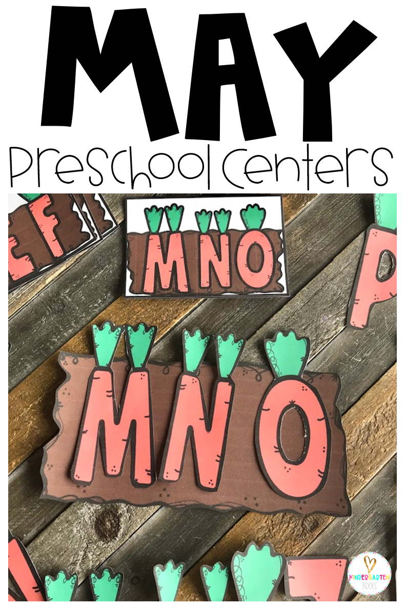 Are you looking for fun thematic centers that you can prep quickly for your preschool classroom? May Spring Activities for Preschool is perfect for you!