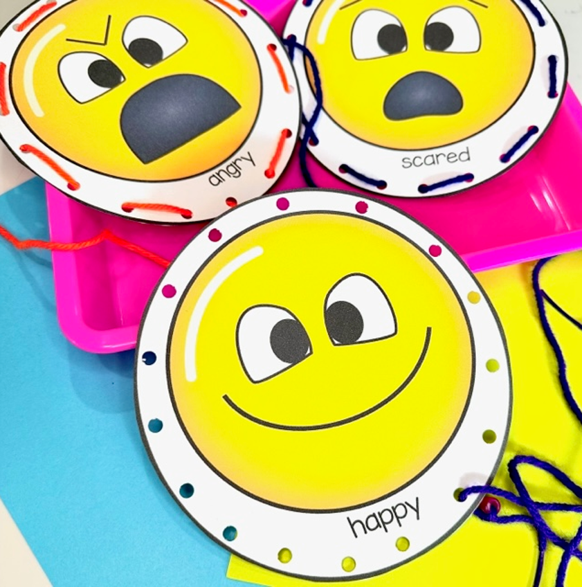 Are you looking for fun back to school, All About Me math and literacy centers or morning bin activities> Then you will love this cute Fine Motor and Feelings activity.