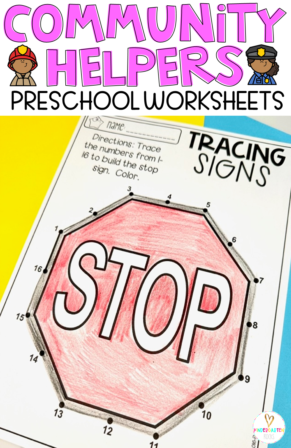 Are you looking for fun community helpers math and literacy centers, morning bin activities and printables that you can prep quickly for your preschool classroom? Then you will love Community Helpers Math and Literacy Prntables for Preschool. 