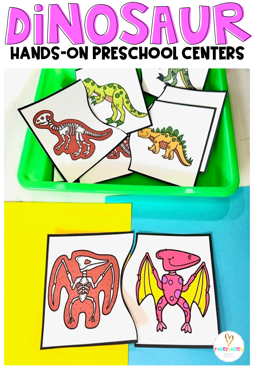 Are you looking for dinosaurs math and literacy centers for your preschool classroom? Then you will love our Dinosaur Centers and Morning Bins for the winter months of pre-k.